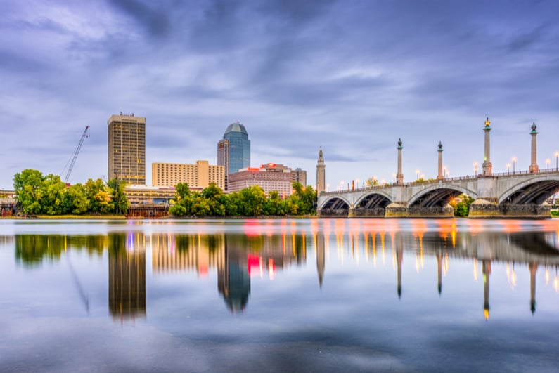 Springfield, Massachusetts, skyline