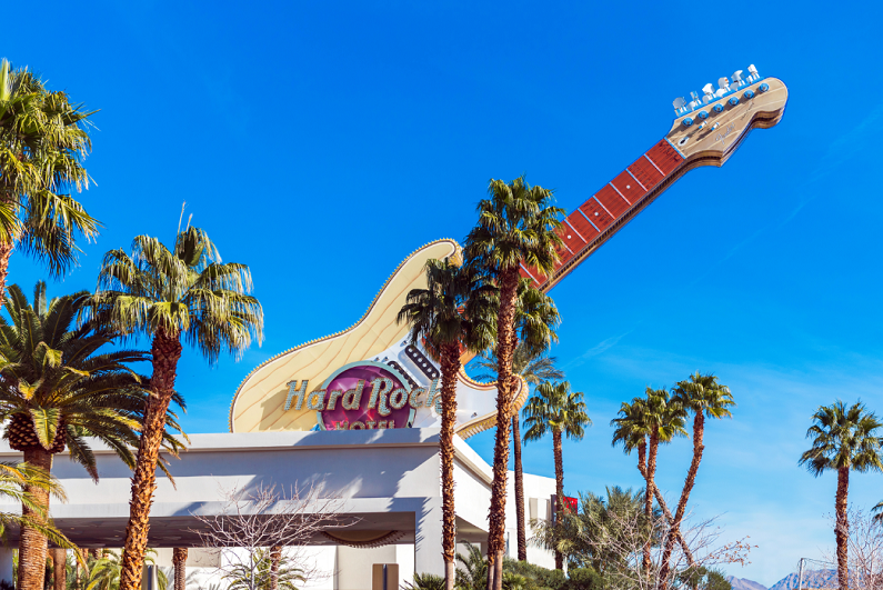 view-of-the-facade-of-the-hard-rock-hotel-in-las-vegas