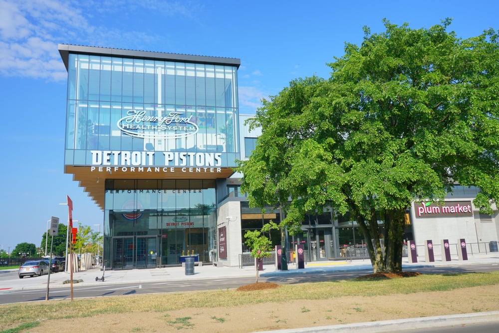 Detroit Pistons performance center