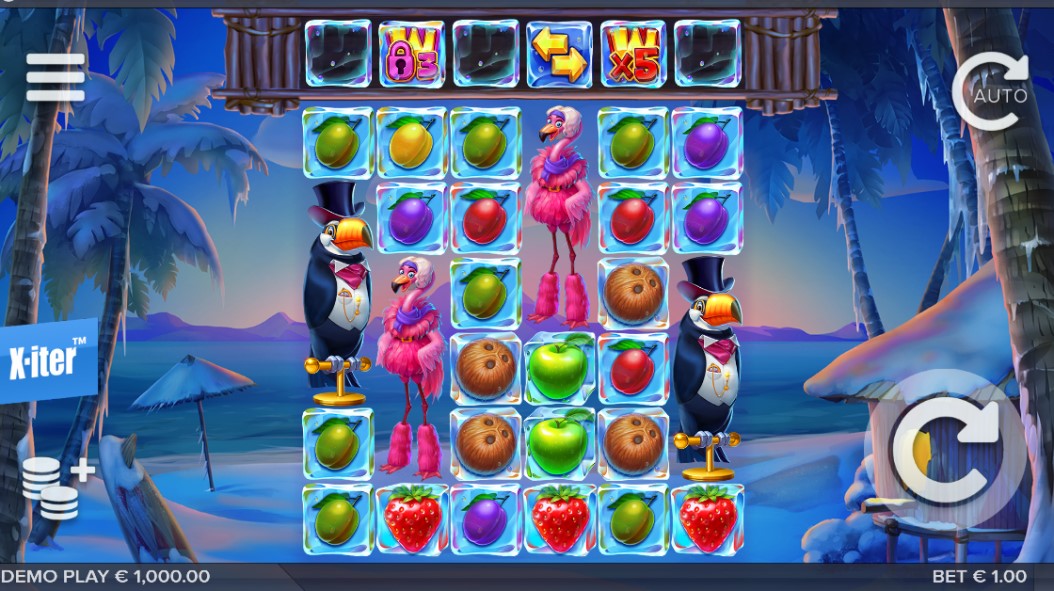 Tropicool slot reels by ELK Studios