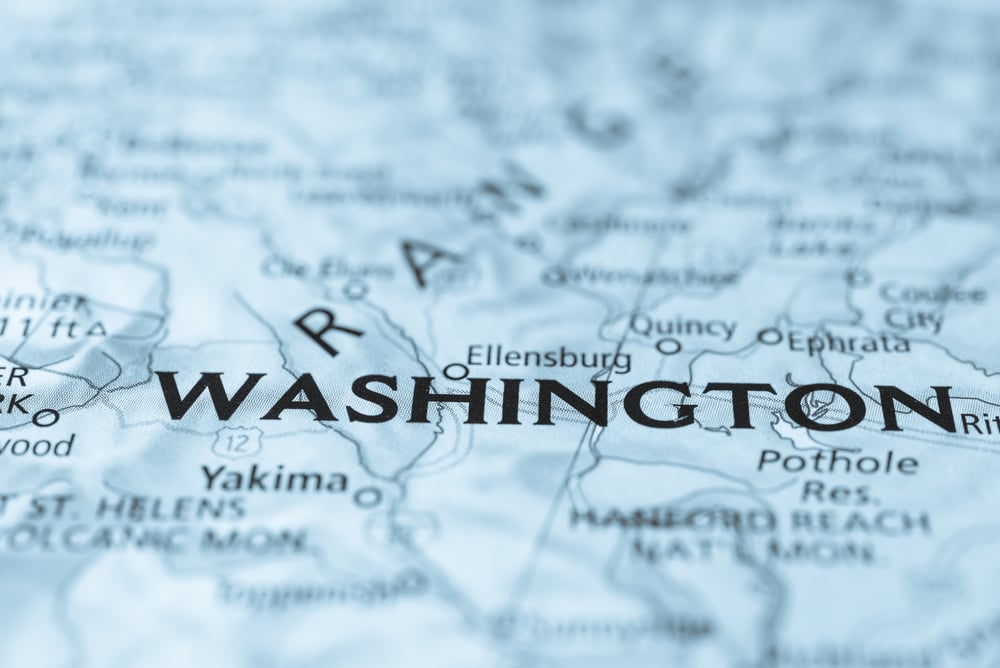 map of Washington State