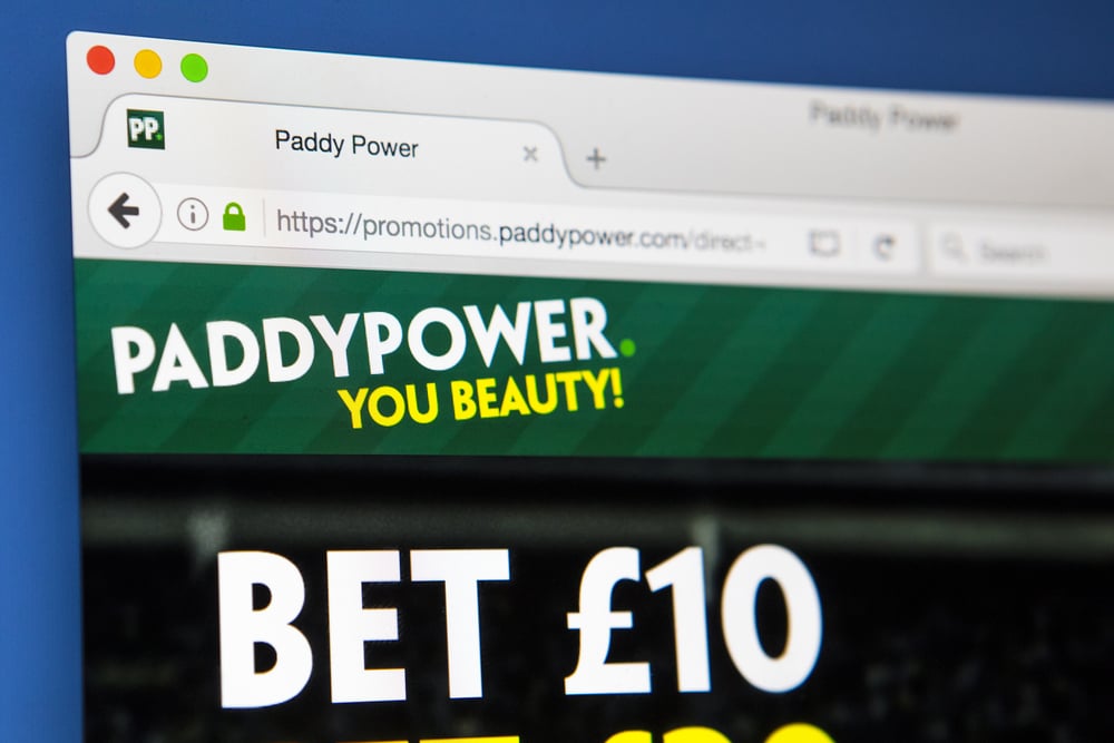 Paddy Power website