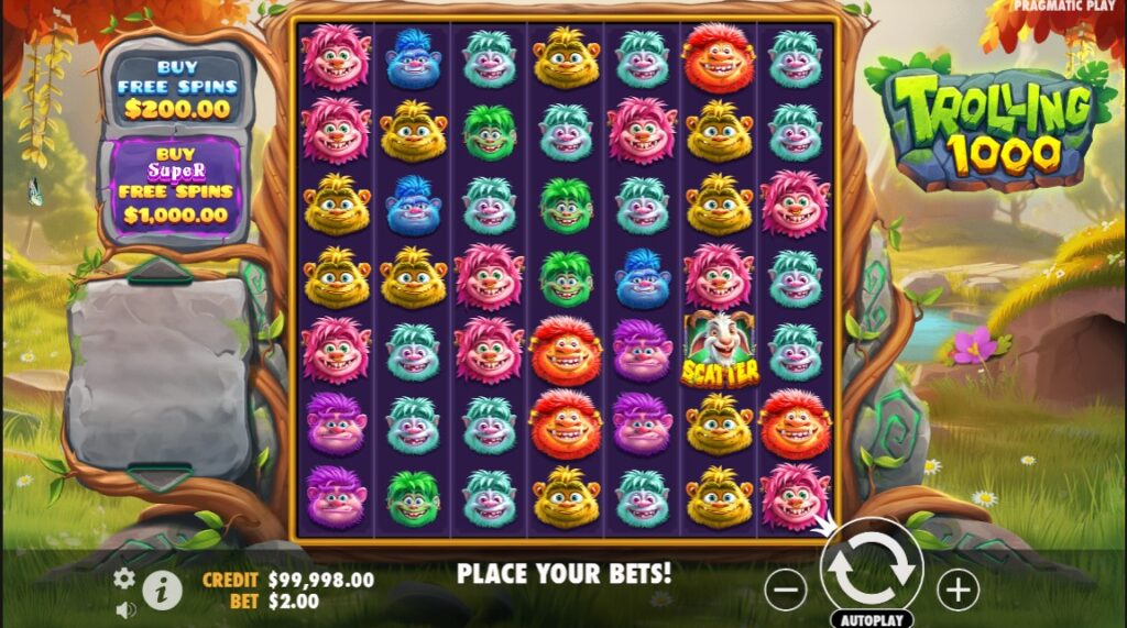 Trolling 1000 slot reels by Pragmatic Play - best new online slots of the week